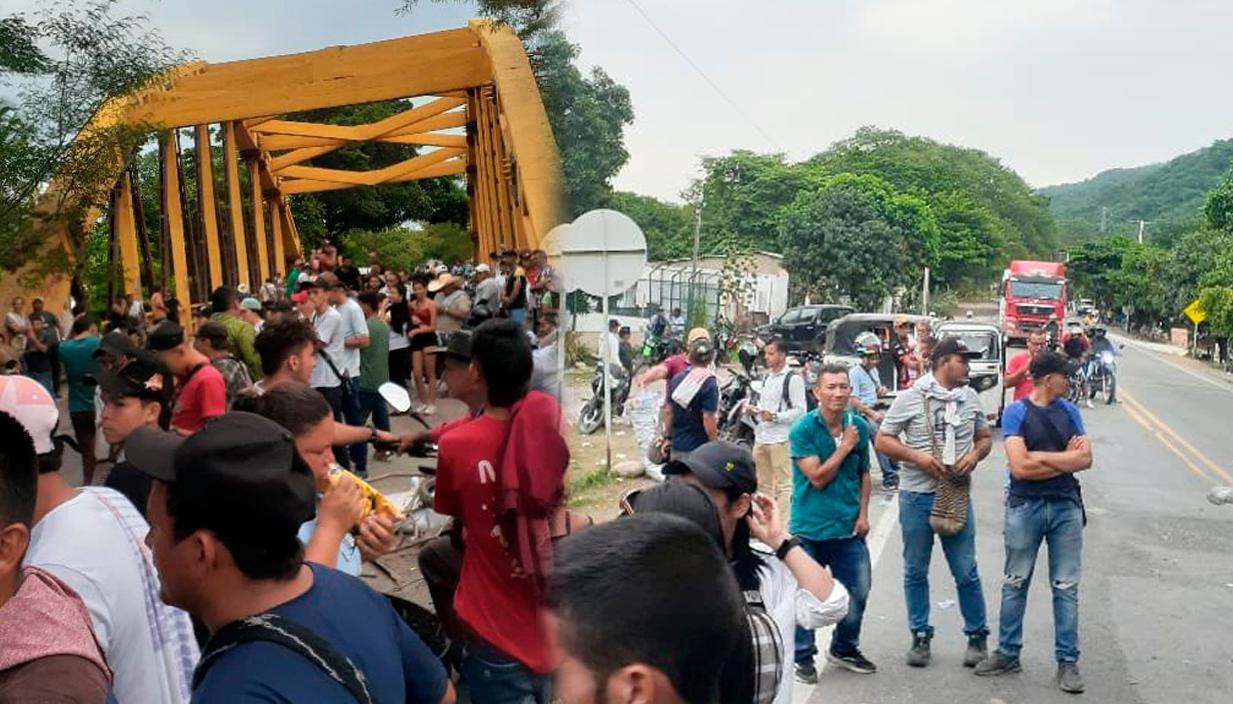 Bloqueos en la Troncal de Oriente