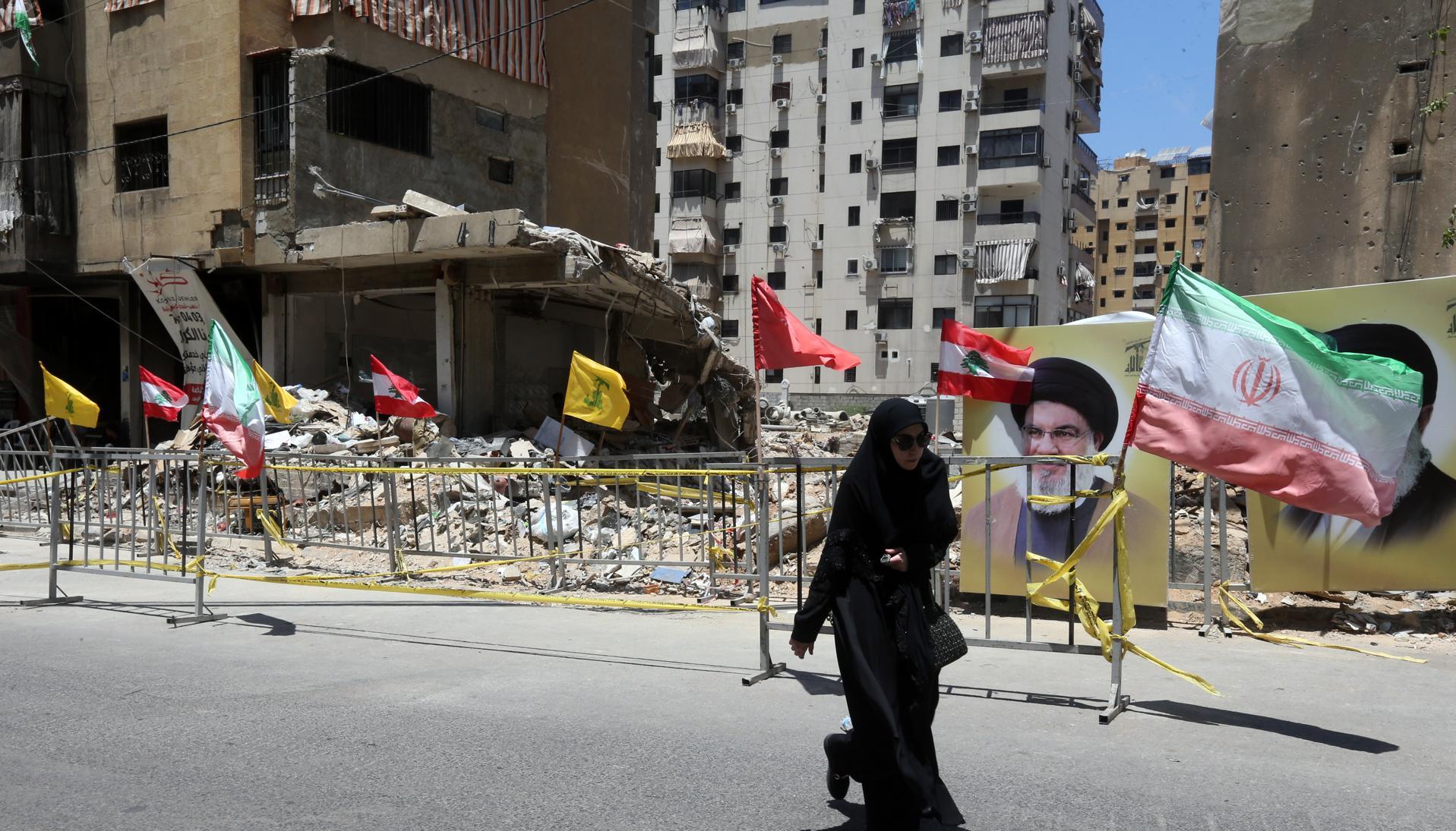 Destrucción en Irán ante ataques de Israel.