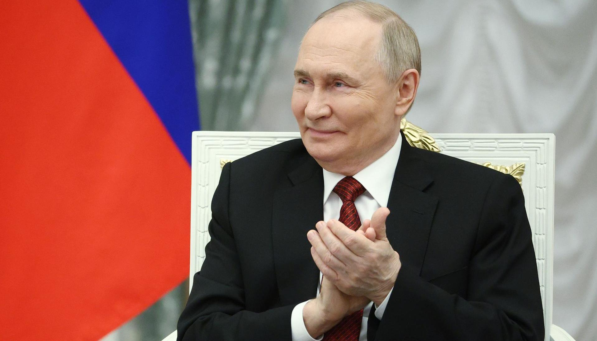 Vladimir Putin, Presidente de Rusia.