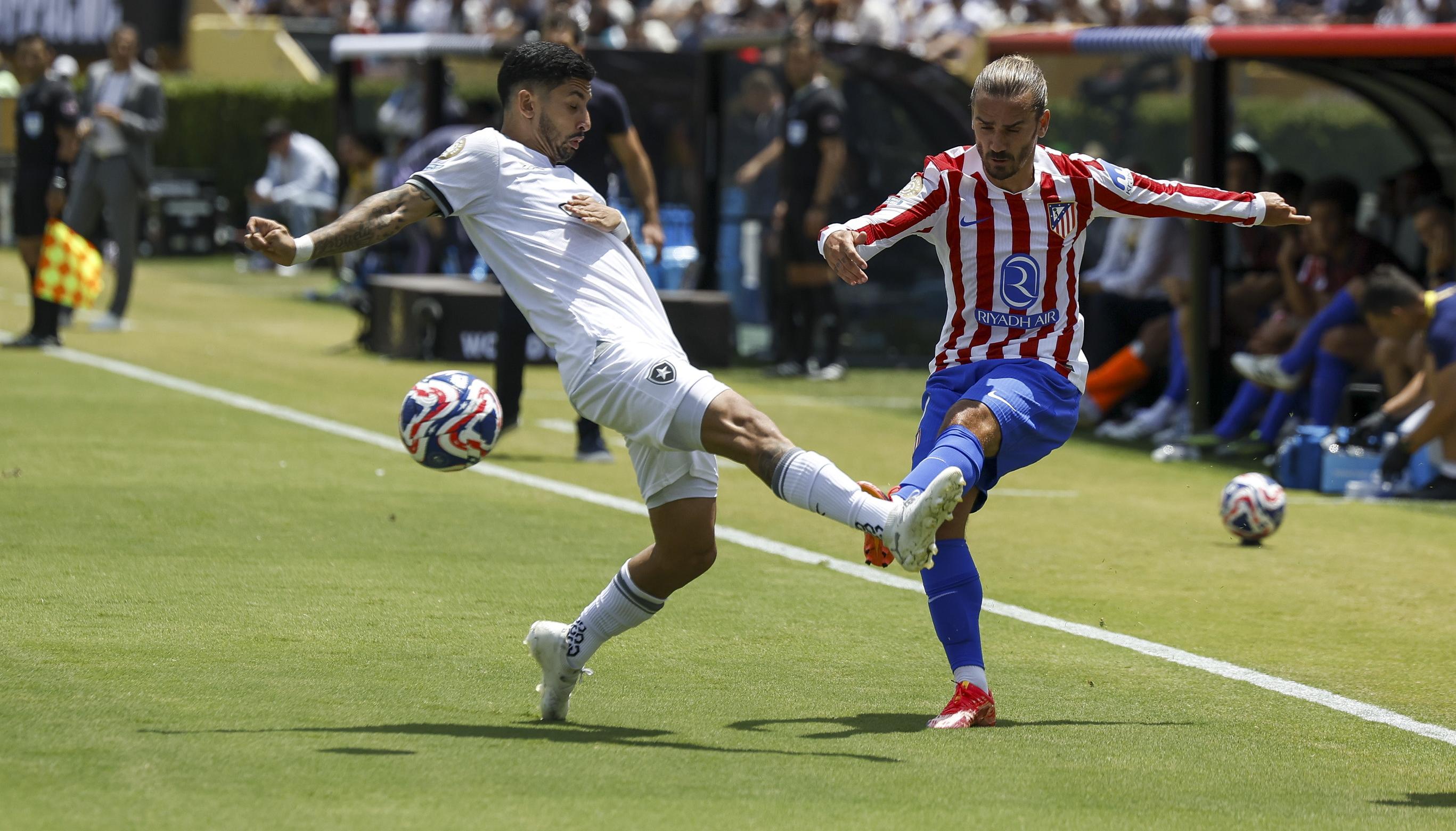 El francés Antoine Griezmann marcó el gol del triunfo del Atlético sobre el Seattle Sounders.