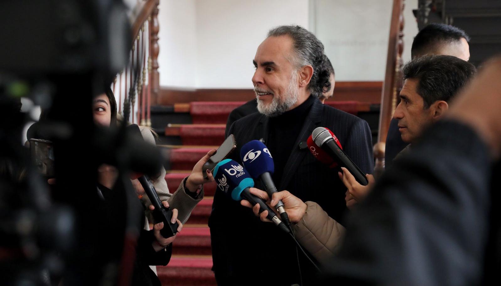 Armando Benedetti, ministro del Interior. 