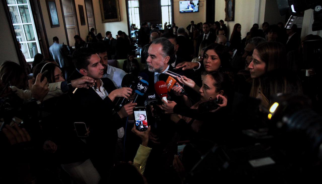 Armando Benedetti, ministro del Interior.