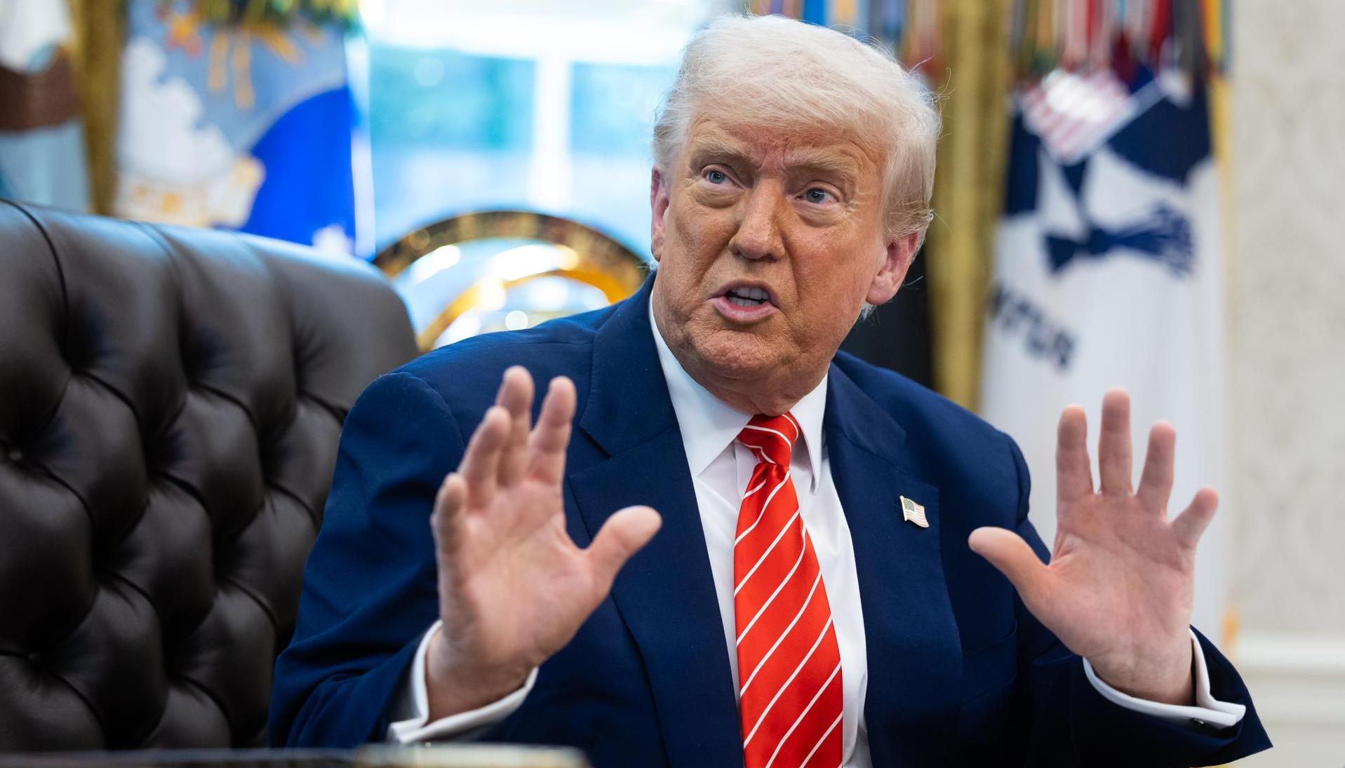 Donald Trump, Presidente de Estados Unidos.