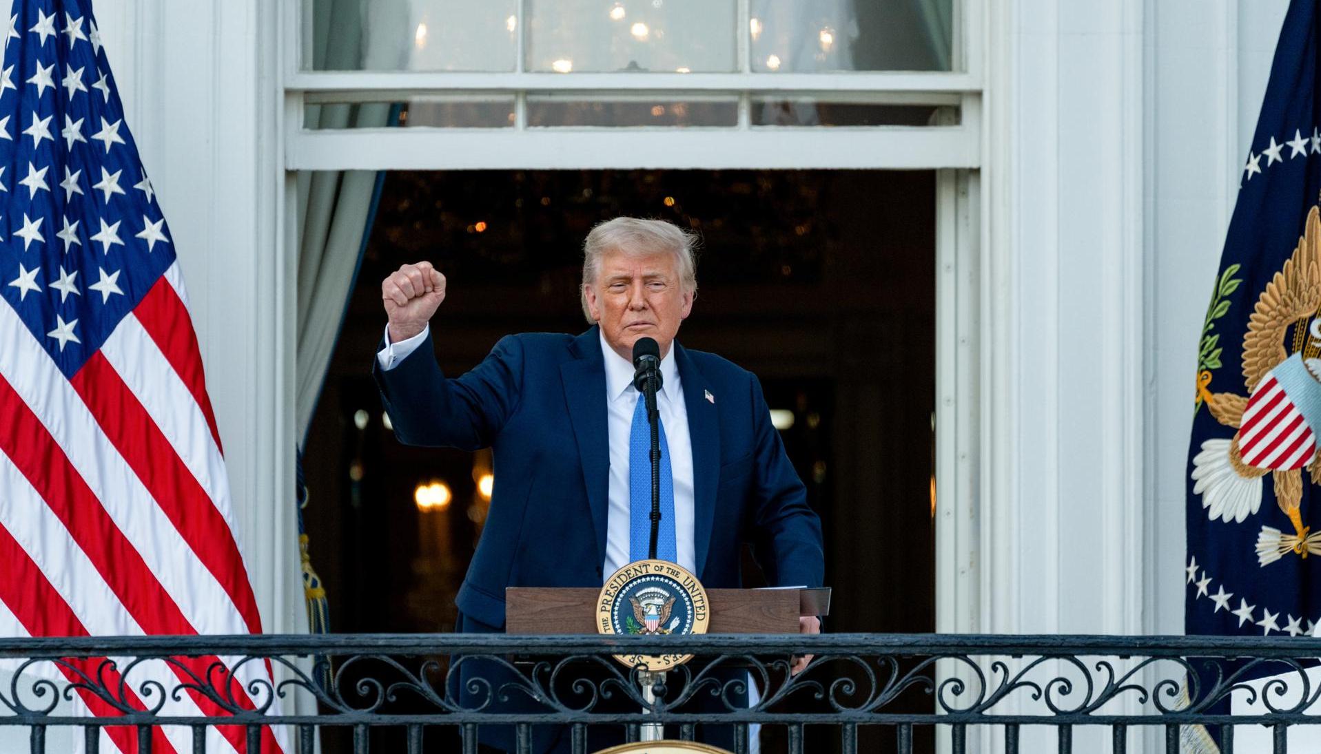 El Presidente de Estados Unidos, Donald Trump.