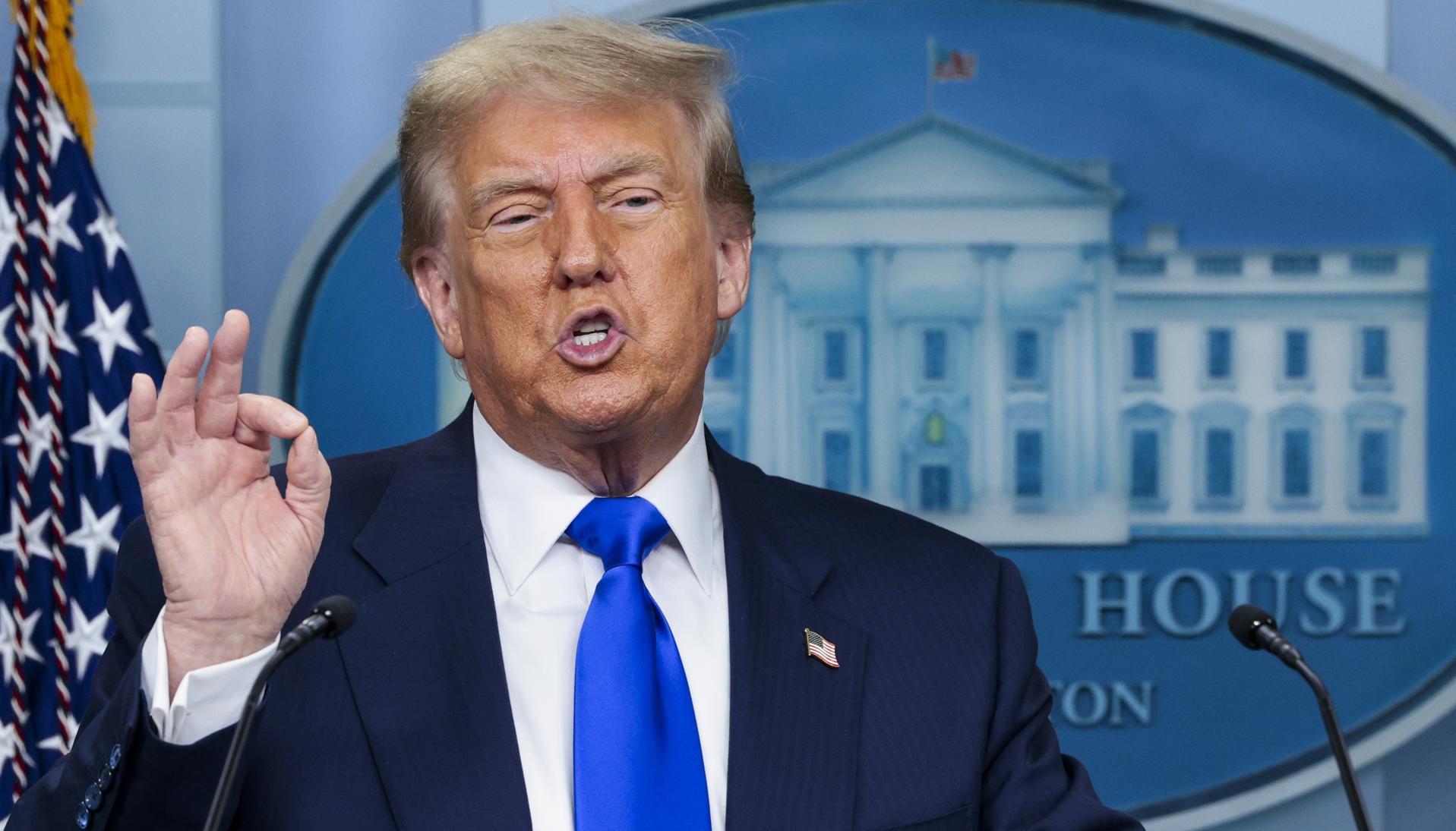 Donald Trump, Presidente de Estados Unidos.