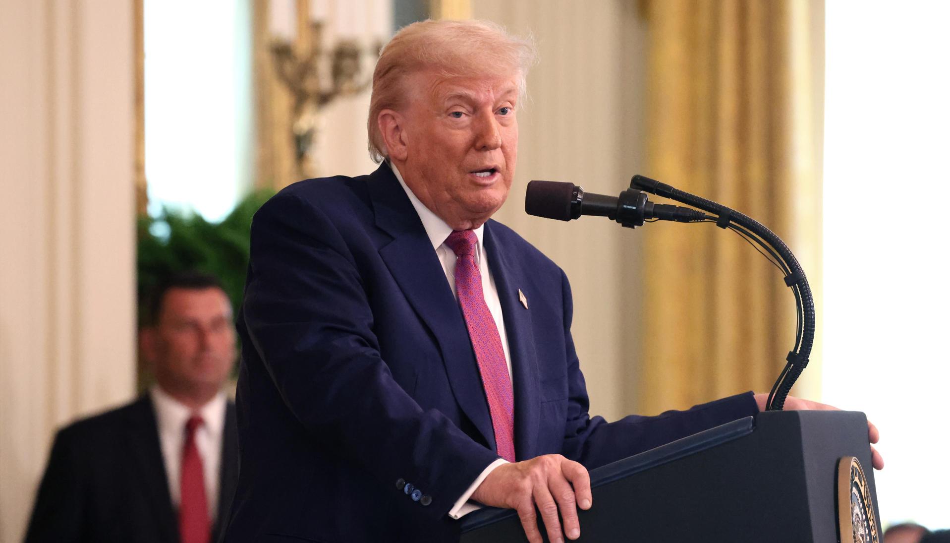 Donald Trump, Presidente de Estados Unidos.