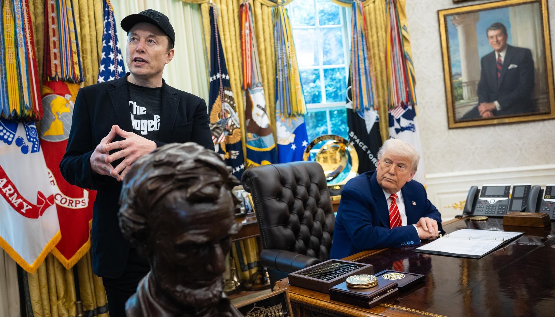 Elon Musk y Donald Trump.