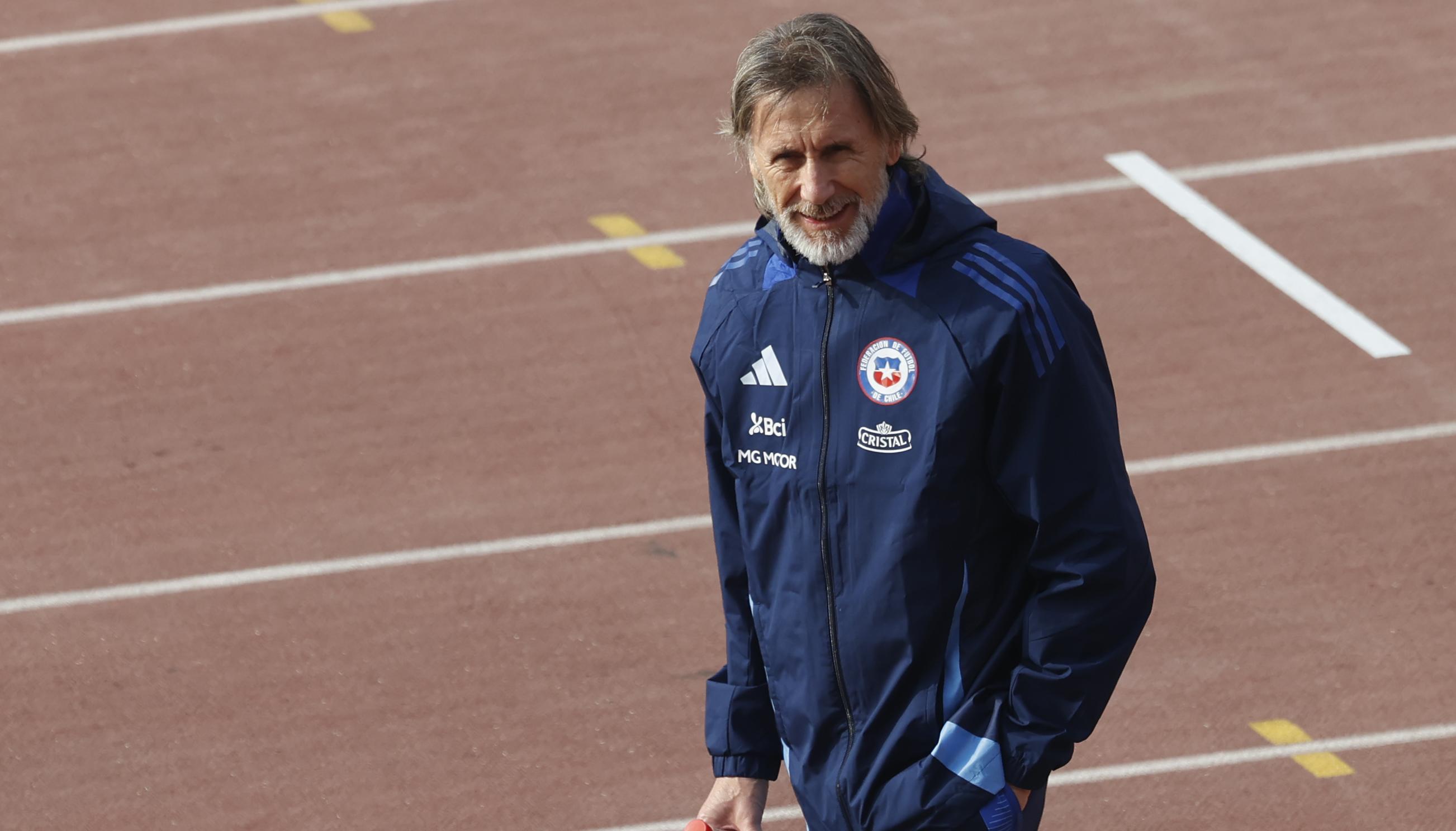Ricardo Gareca, entrenador de la selección chilena, última en la Eliminatoria.