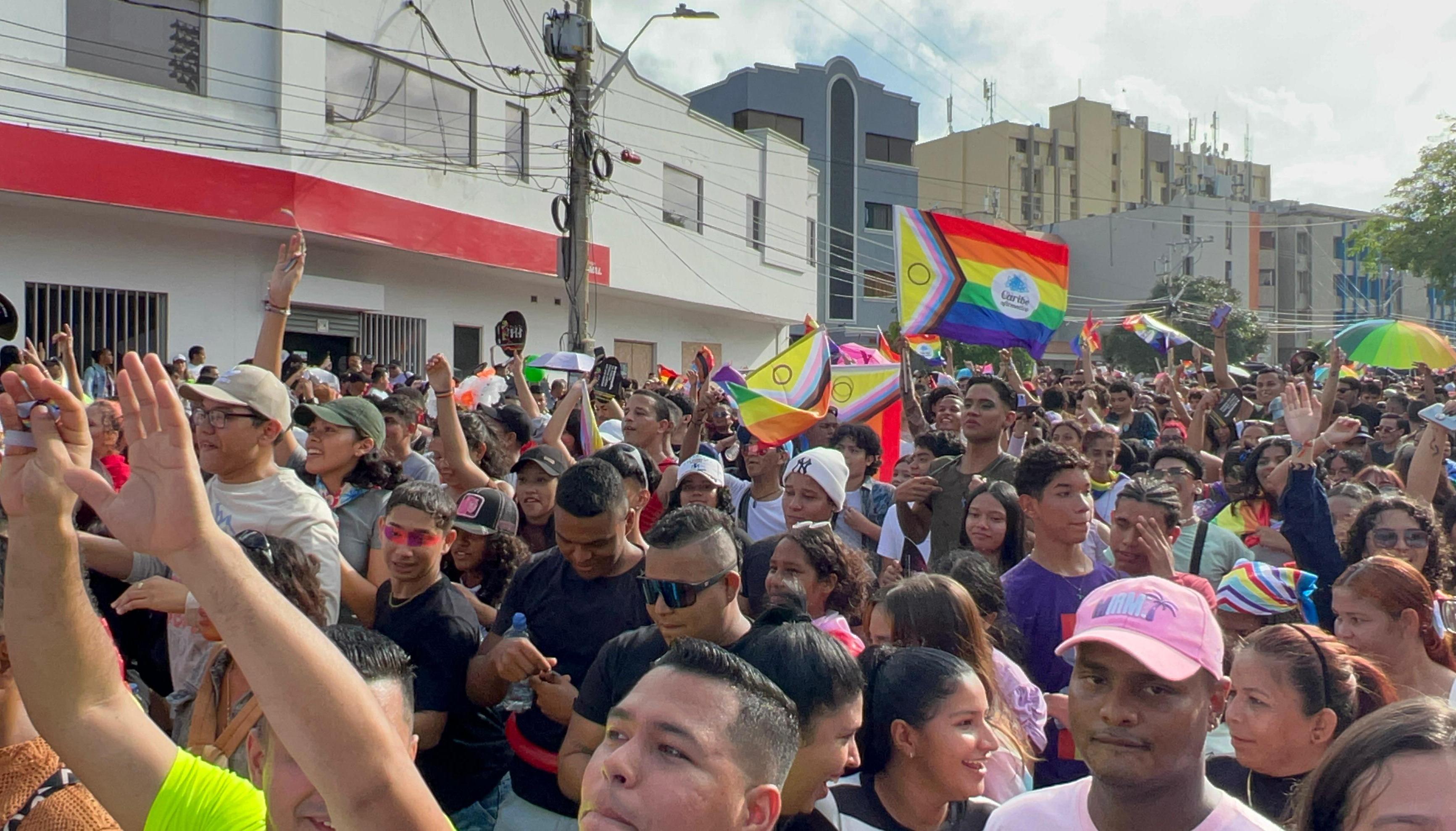 Marcha de la comunidad LGTBIQ+.