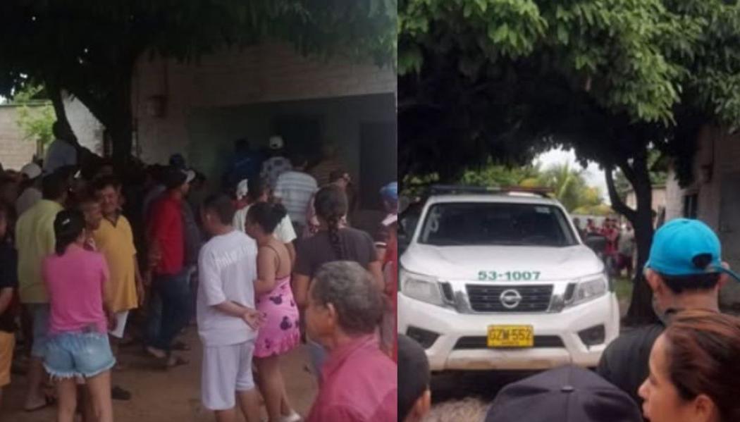 Zona del asesinato.