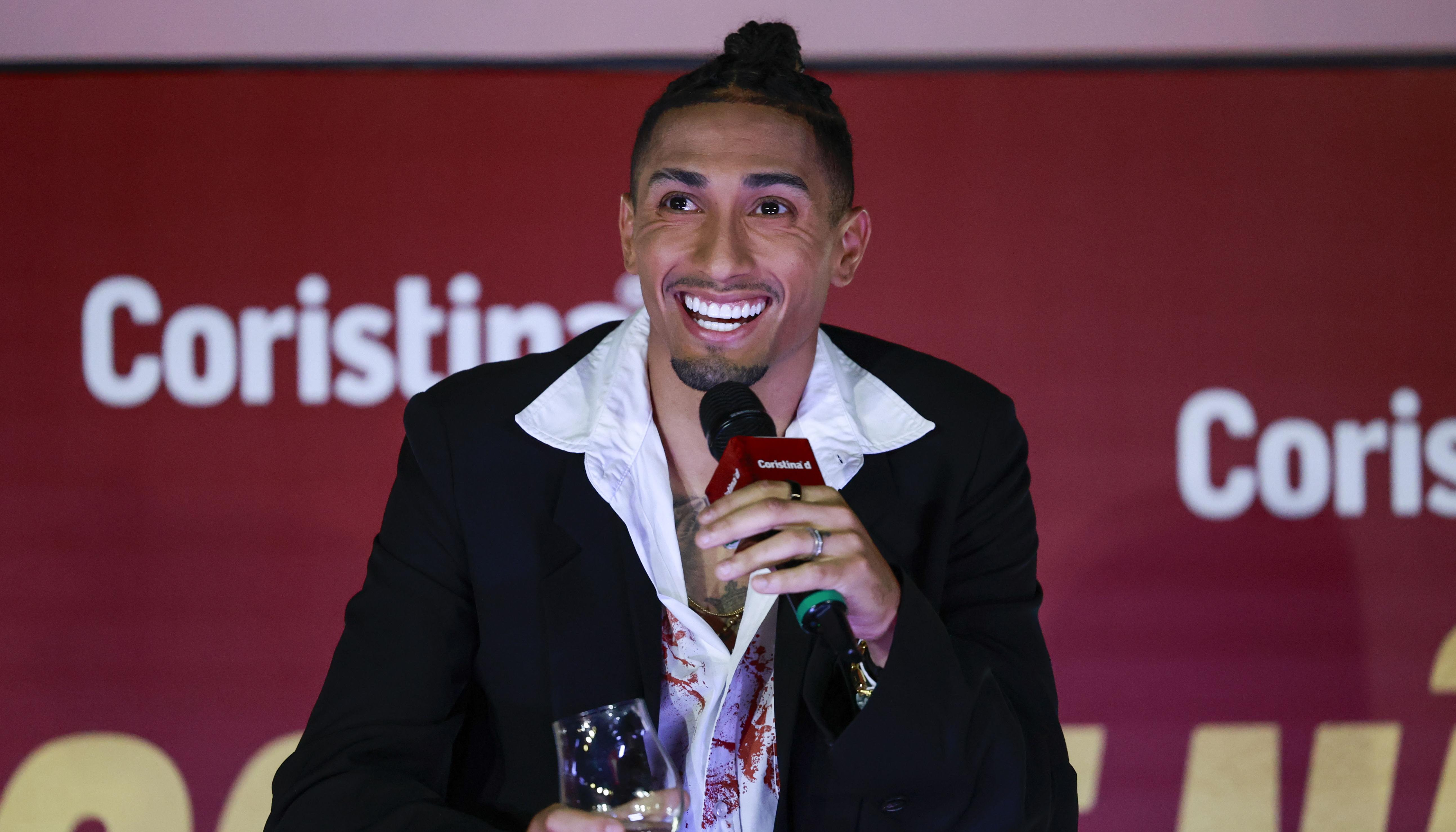 El brasileño Raphinha, delantero del Barcelona. 