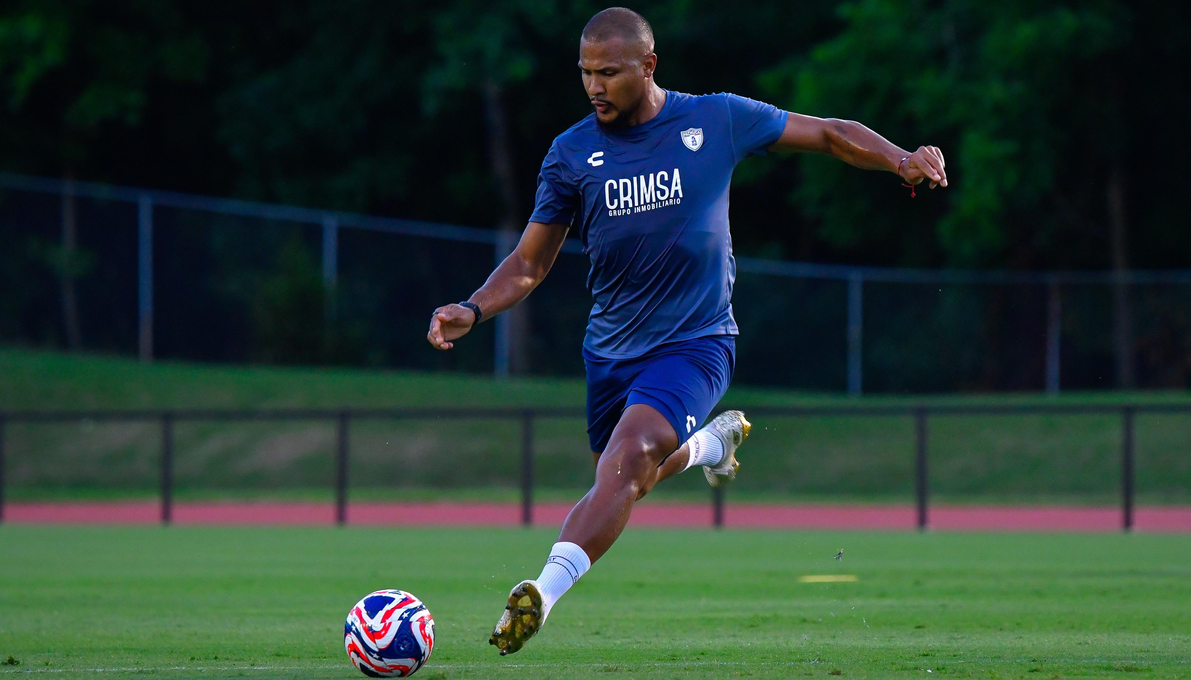Salomón Rondón, delantero venezolano del Pachuca de México.