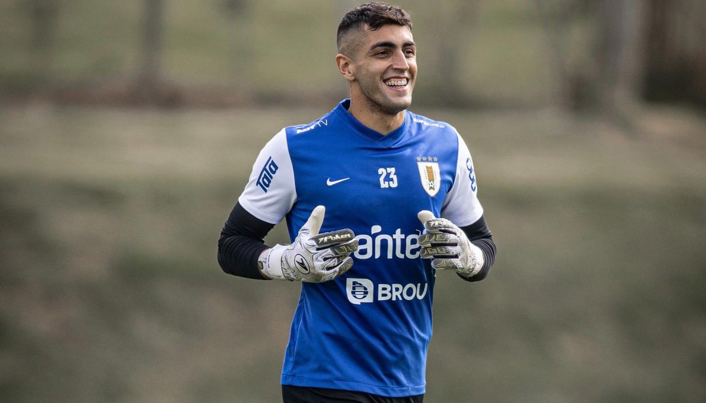 Santiago Mele, portero del Junior, será titular en reemplazo de Sergio Rochet.