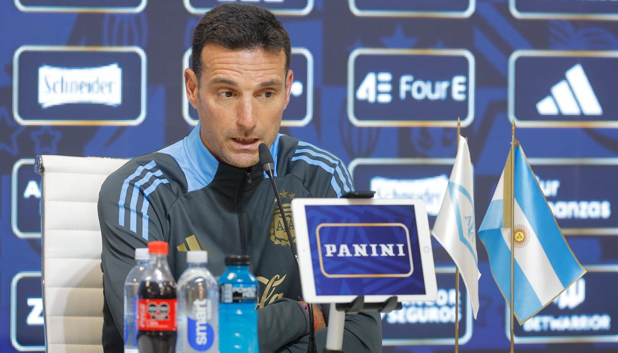 Lionel Scaloni, entrenador de la Selección Argentina.