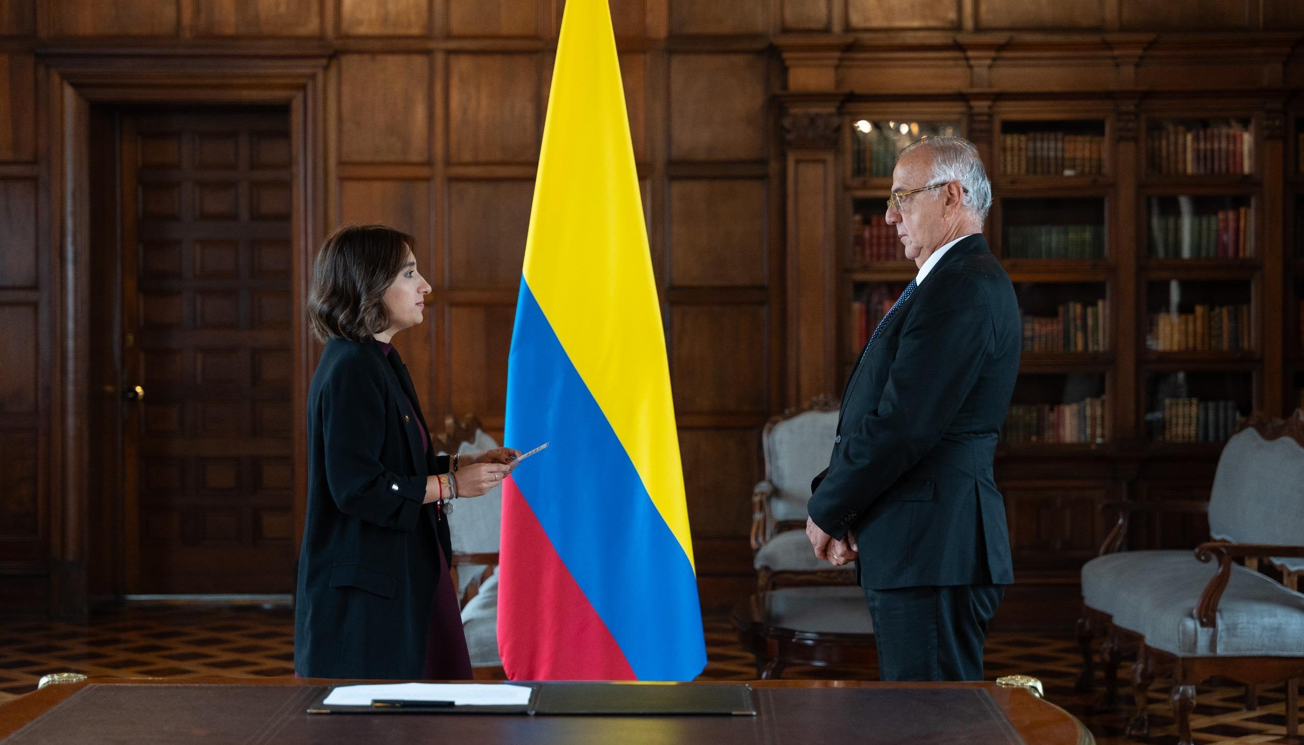 Acto de posesión de Iván Velásquez como embajador de Colombia ante la Santa Sede.