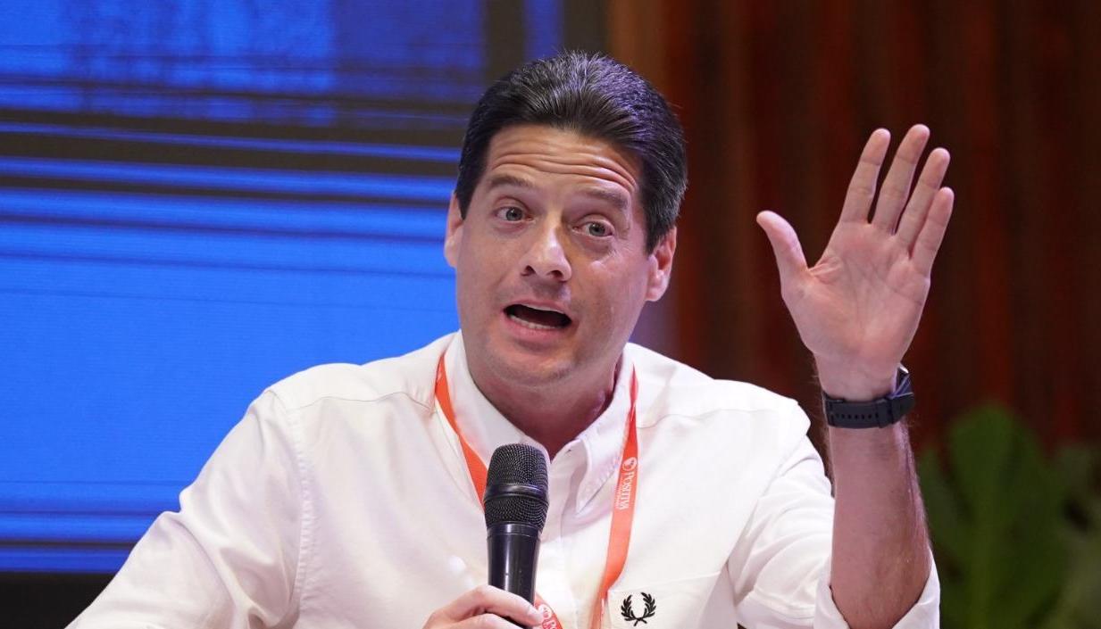 El senador Mauricio Gómez Amín.