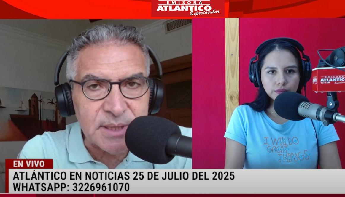 Transmisión de Atlántico en Noticias.