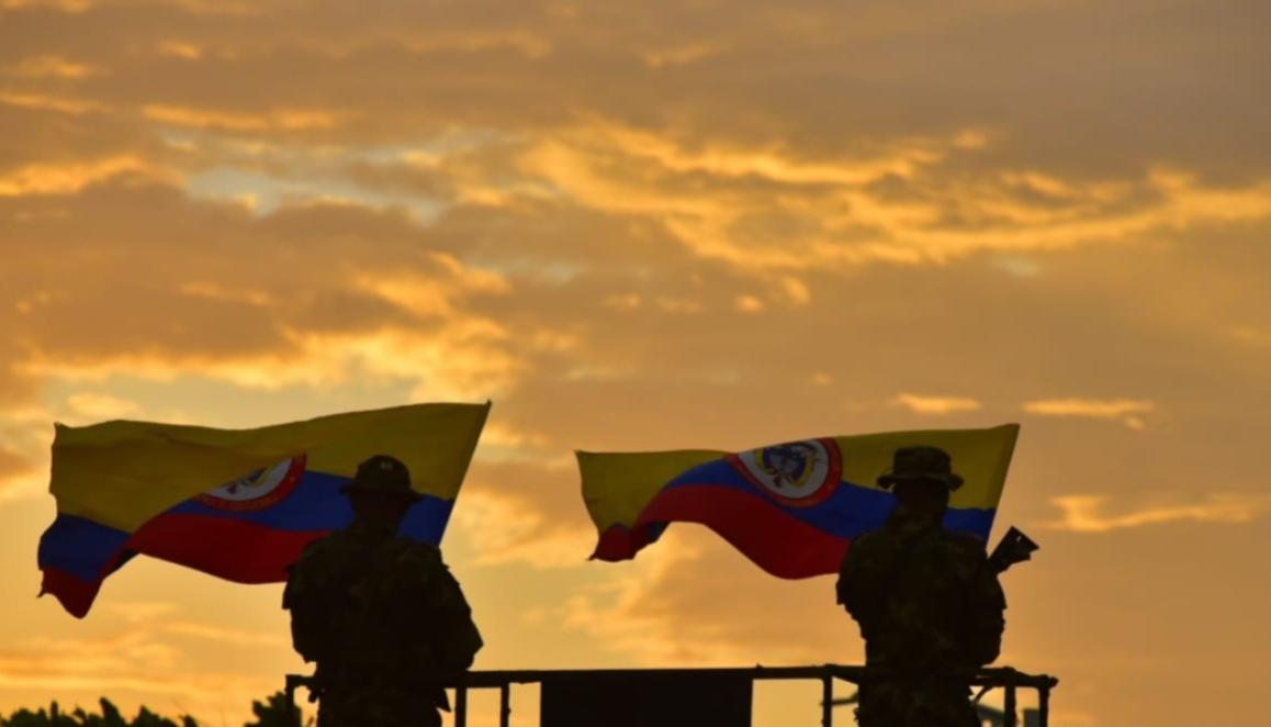 Las banderas de Colombia estarán presente en el desfile. 