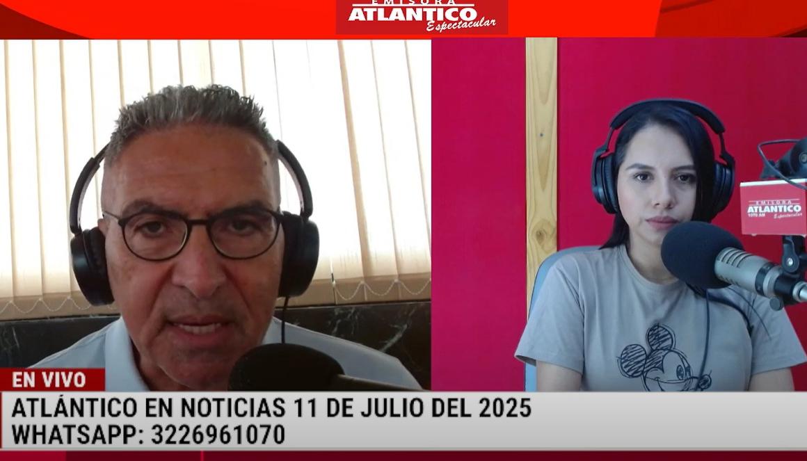 Transmisión de Atlántico en Noticias.