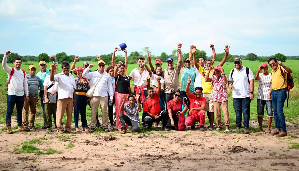 ​La ANT indicó que 25 familias de agropescadores recibirán el predio Pasatiempo, de 263 hectáreas.