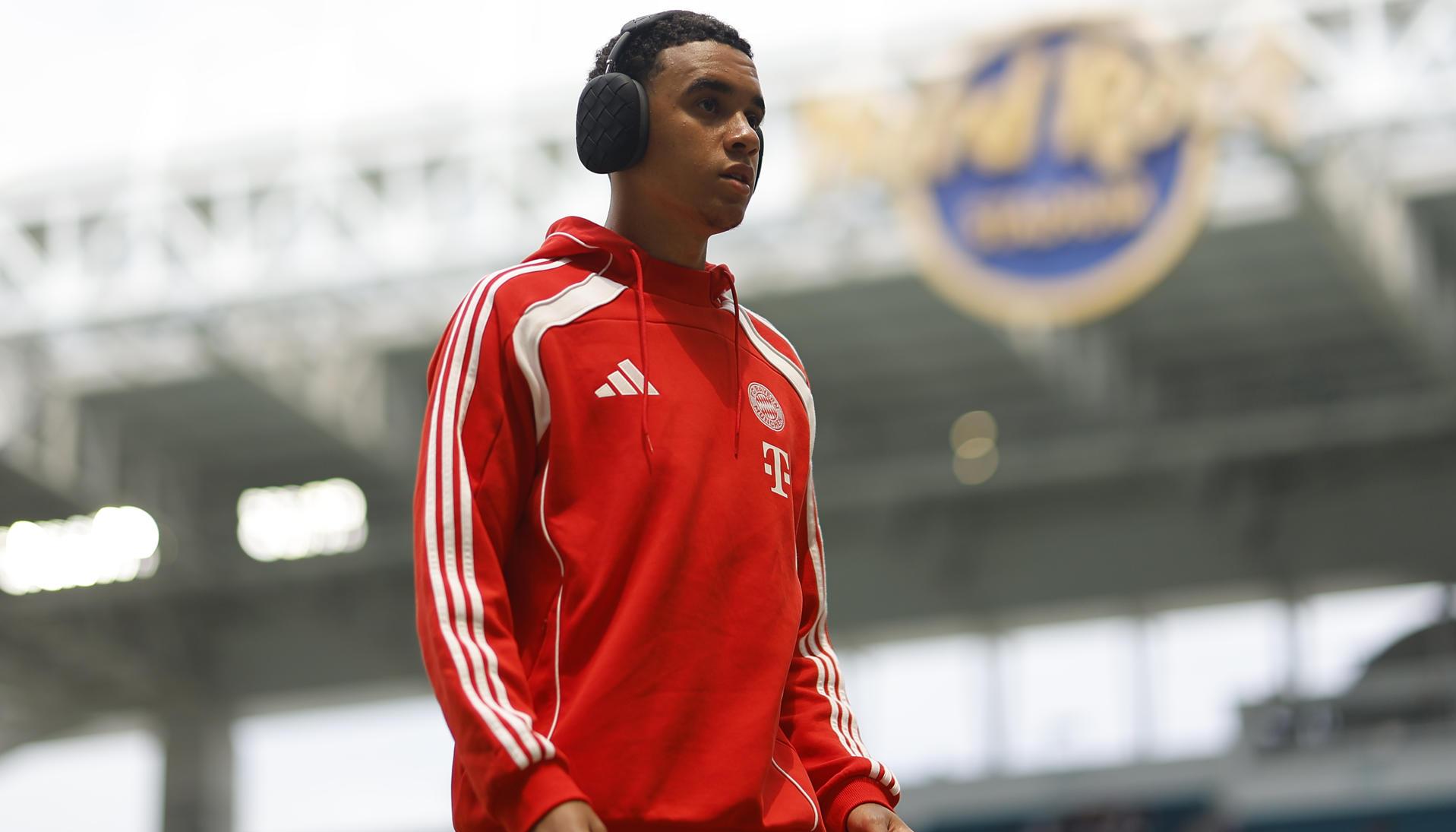 Jamal Musiala, mediocampista del Bayern Múnich.