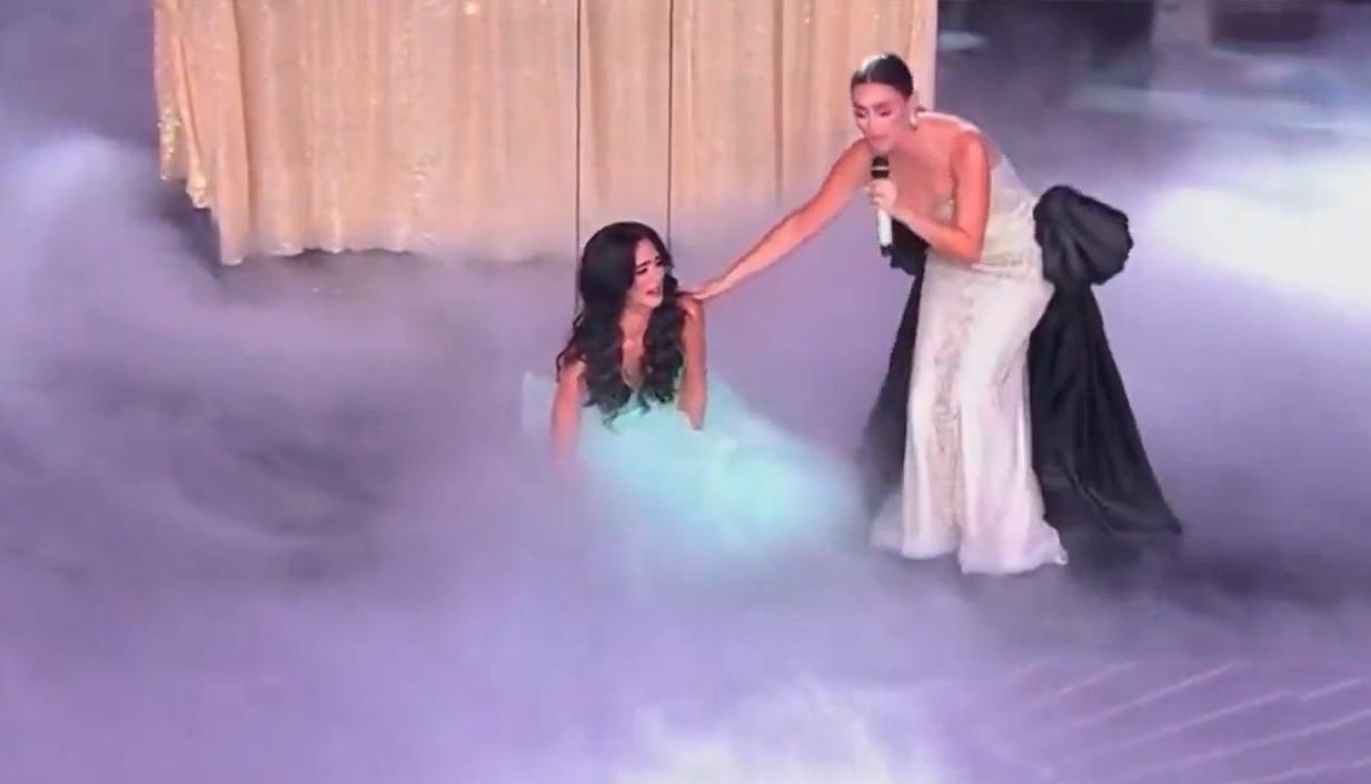 En video quedó registrado el momento.