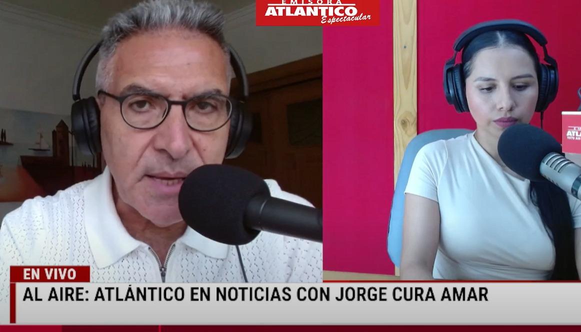 Transmisión de Atlántico en Noticias.