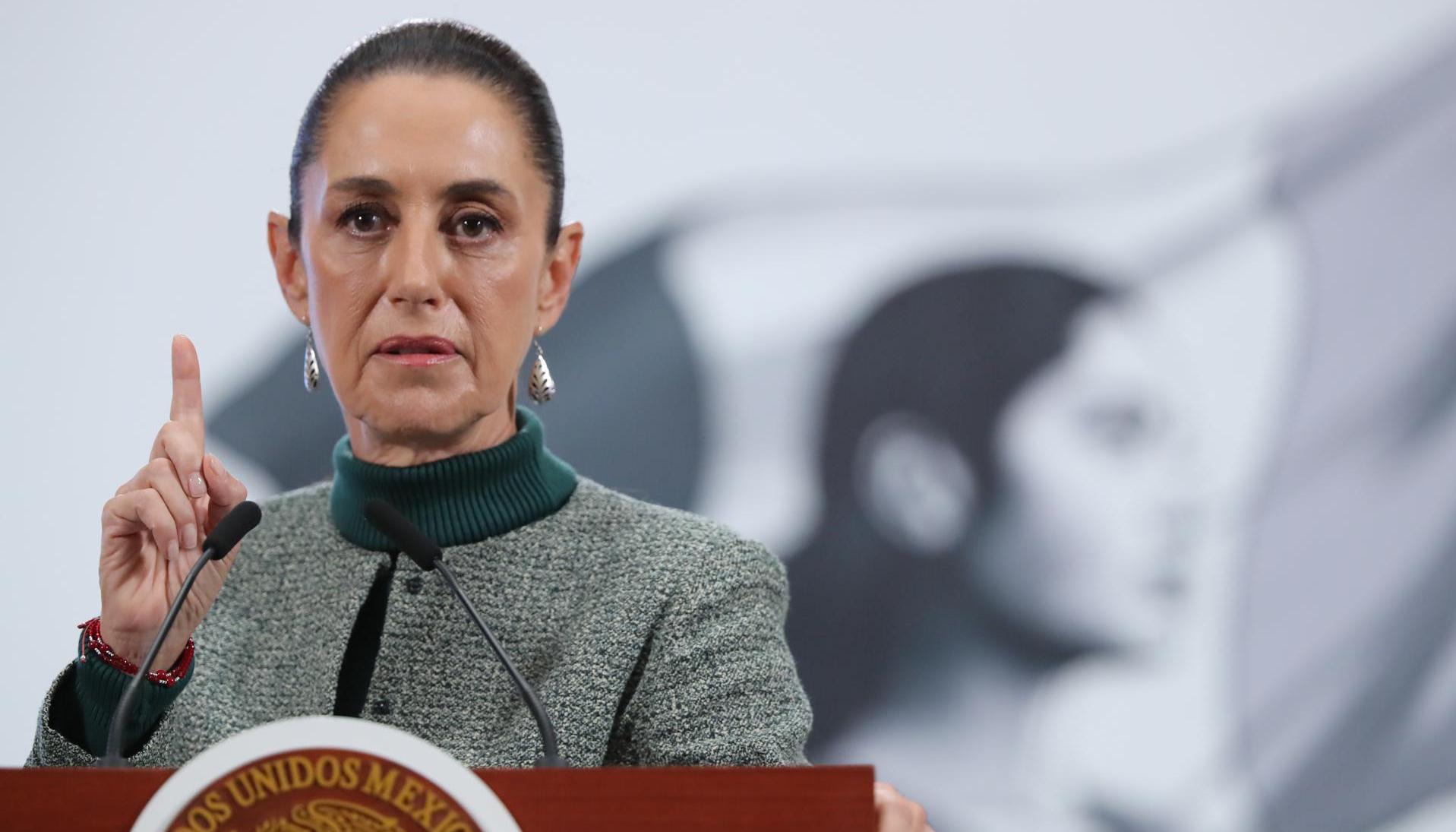 Claudia Sheinbaum, Presidenta de México.