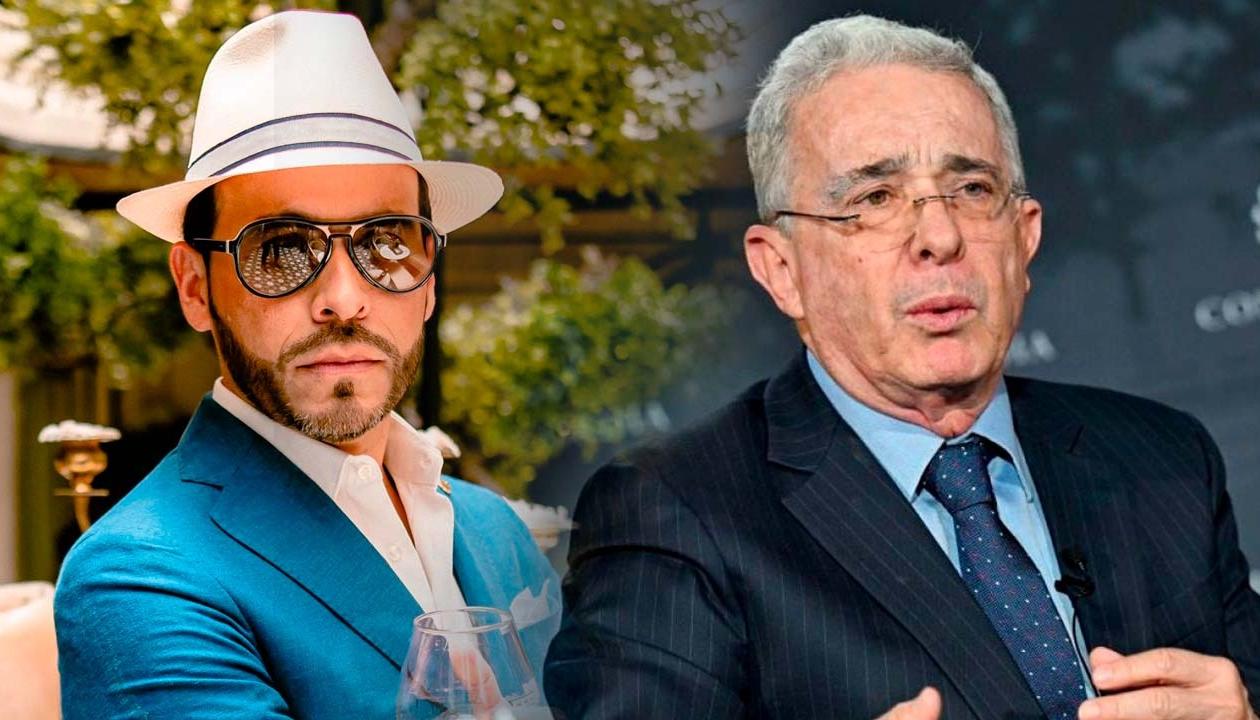 Abelardo De La Espriella y Álvaro Uribe Vélez.