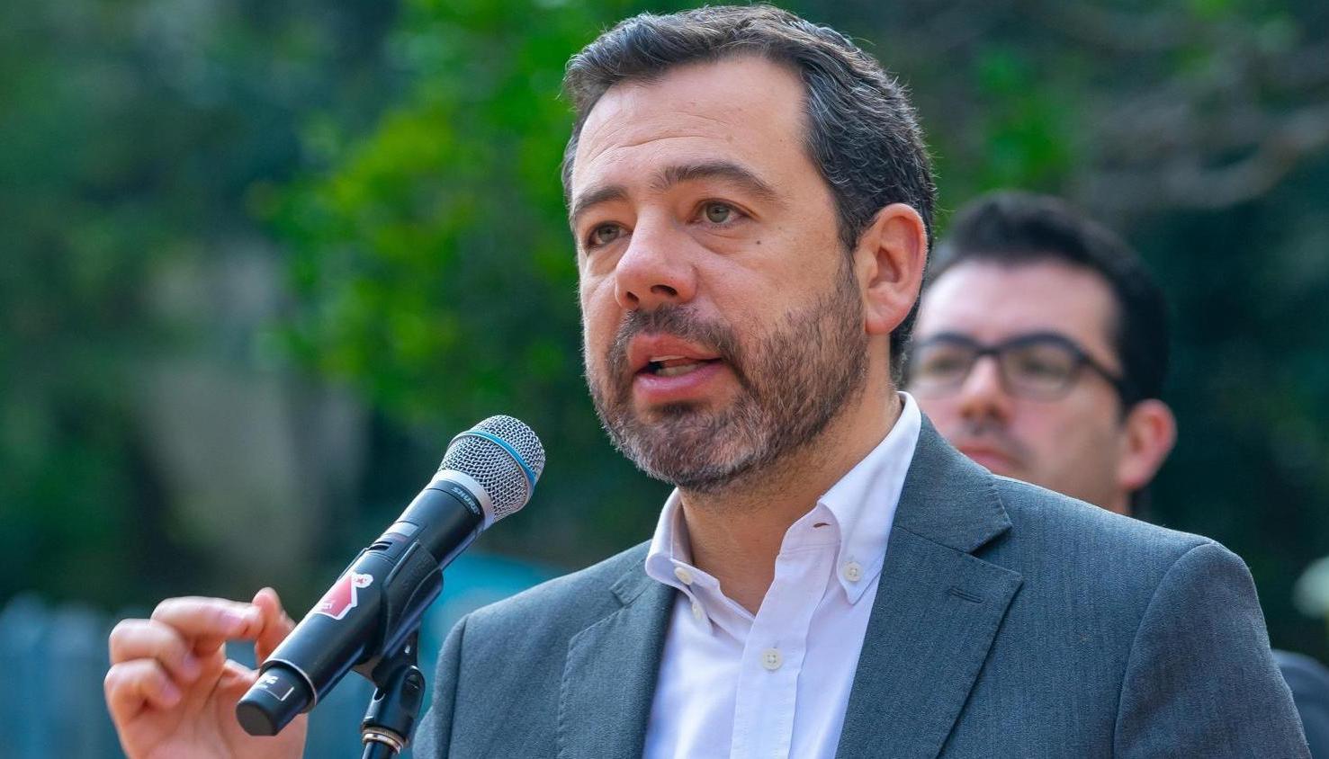 Carlos Fernando Galán, alcalde de Bogotá. 