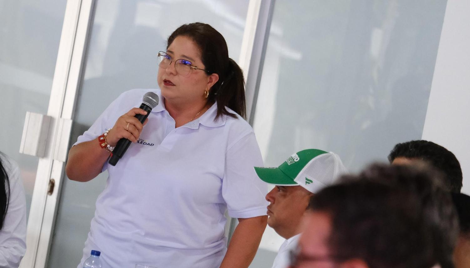 Alcira Sandoval, alcaldesa de Soledad.