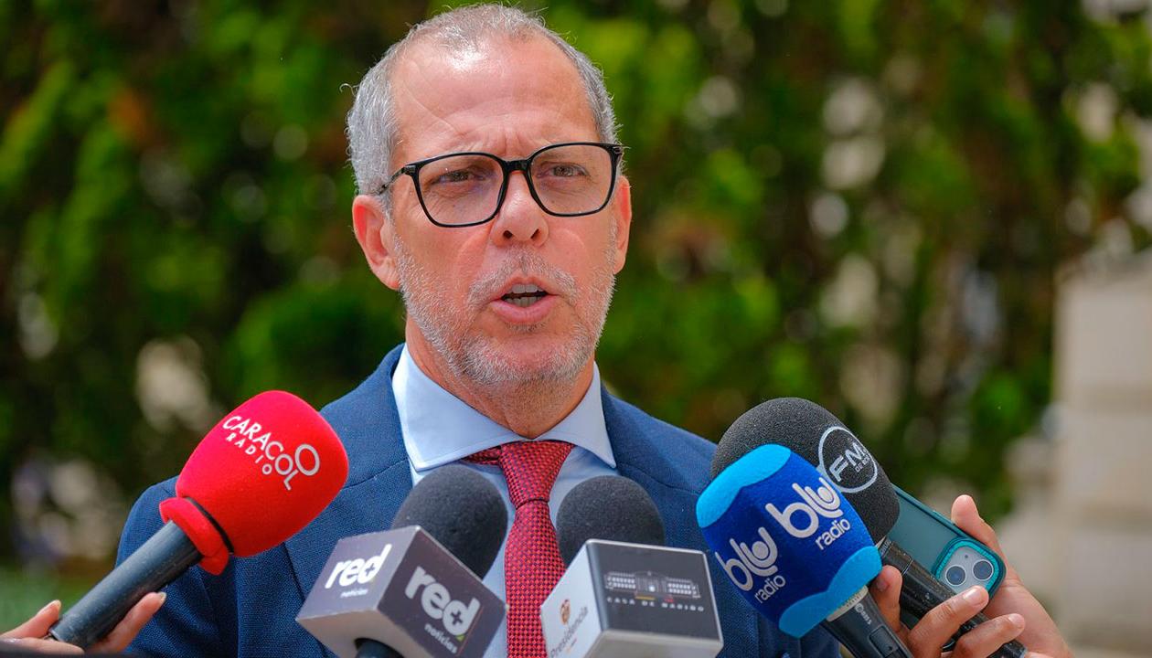 Alfredo Saade, jefe de Despacho.