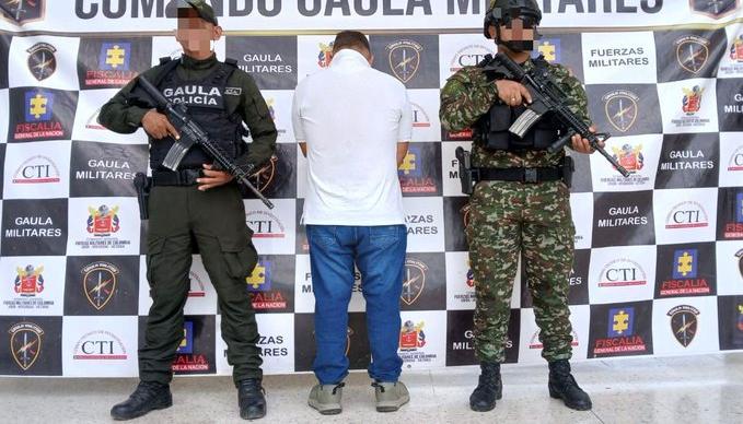 Alias 'Migue', presunto cabecilla del 'Clan del Golfo'. 