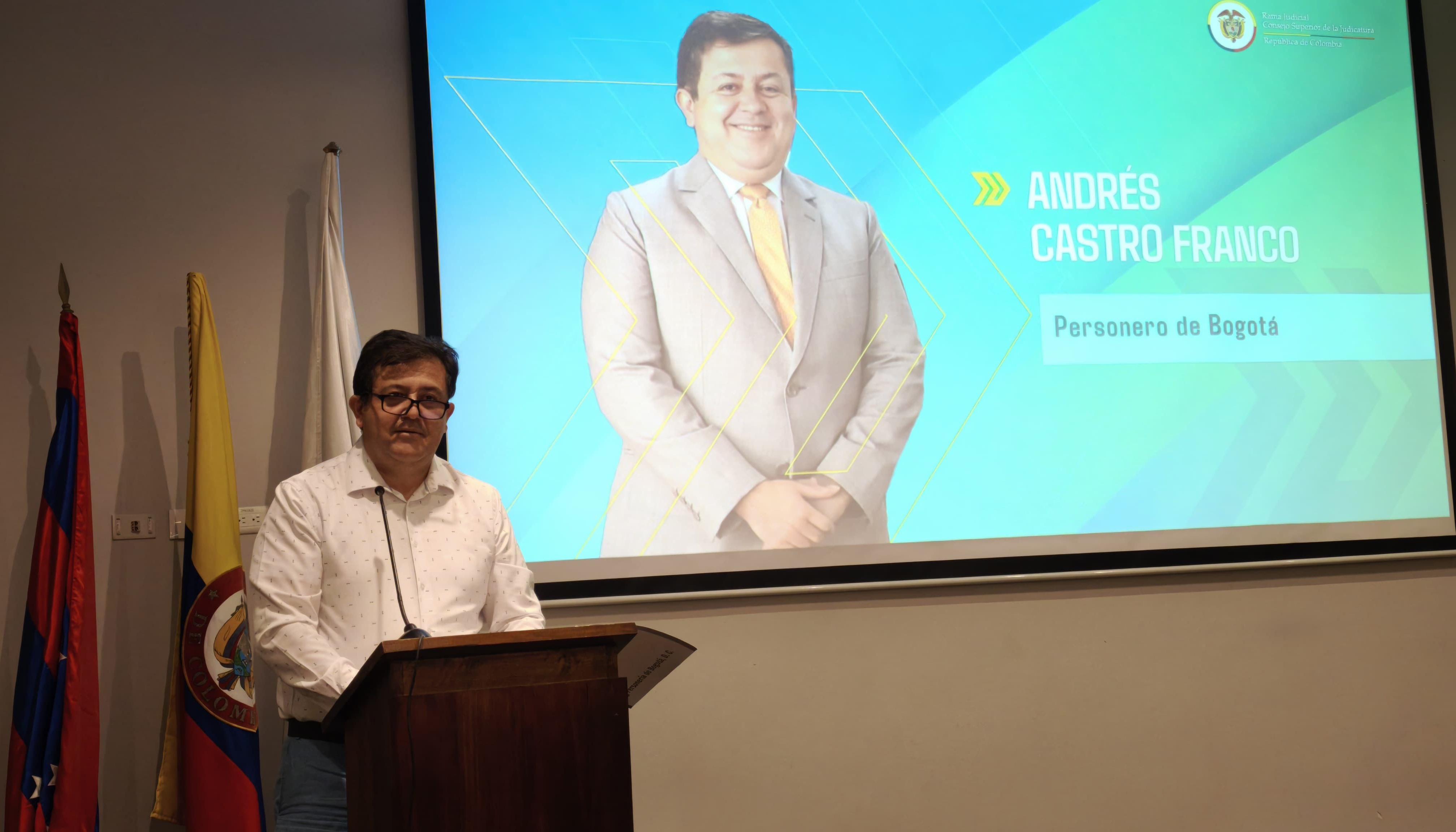 Andrés Castro Franco, Personero de Bogotá