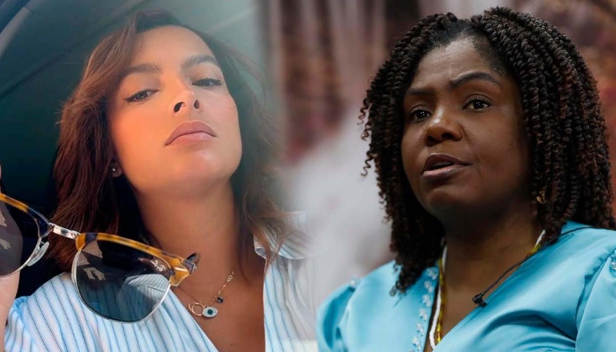 Andrea Petro y Francia Márquez.