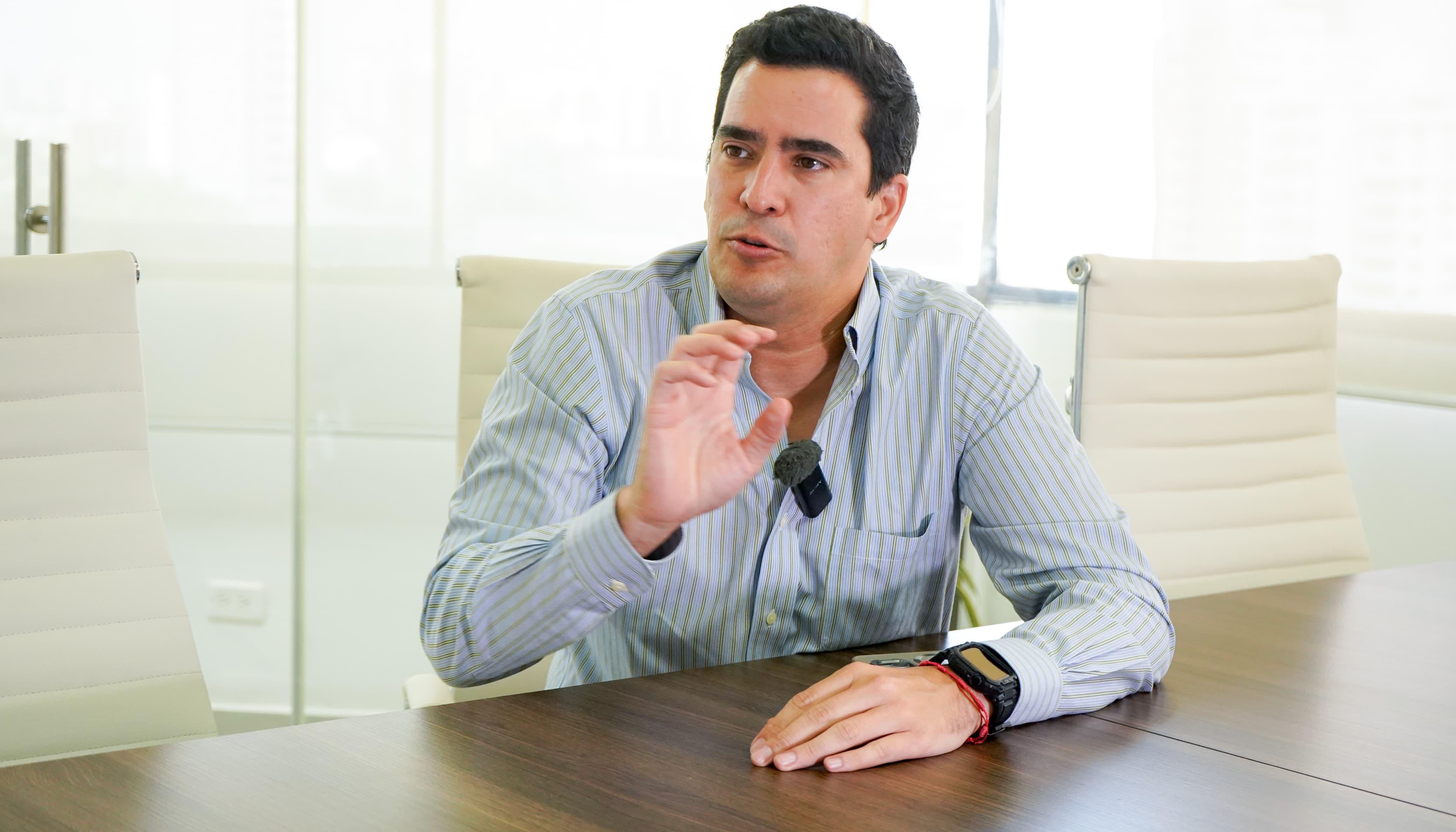 El director de Asoportuaria, Lucas Ariza.