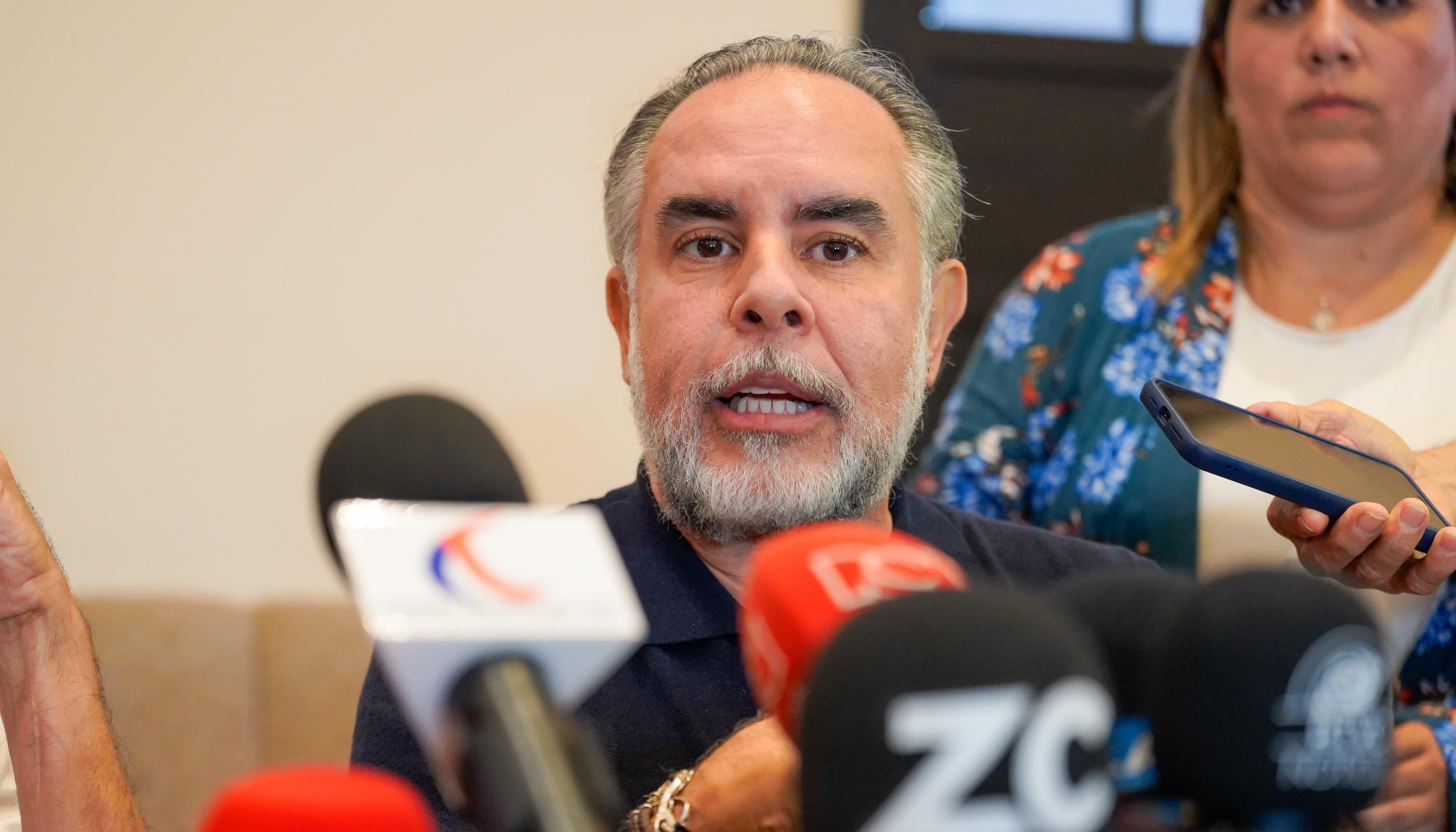 Armando Benedetti, ministro del Interior. 