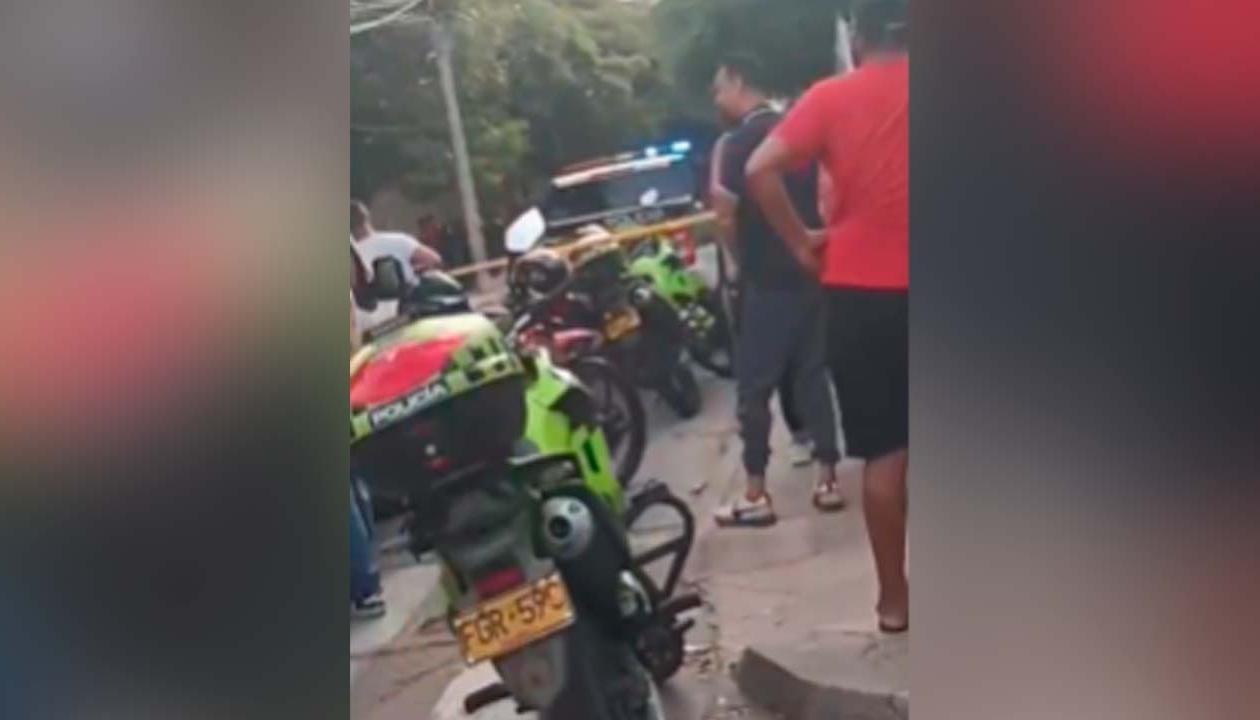 Lugar donde sucedió el crimen.