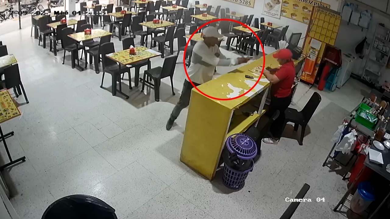 Ataque extorsivo en Barranquilla. 