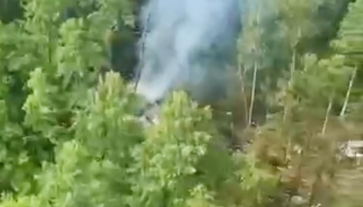 Lugar del siniestro.