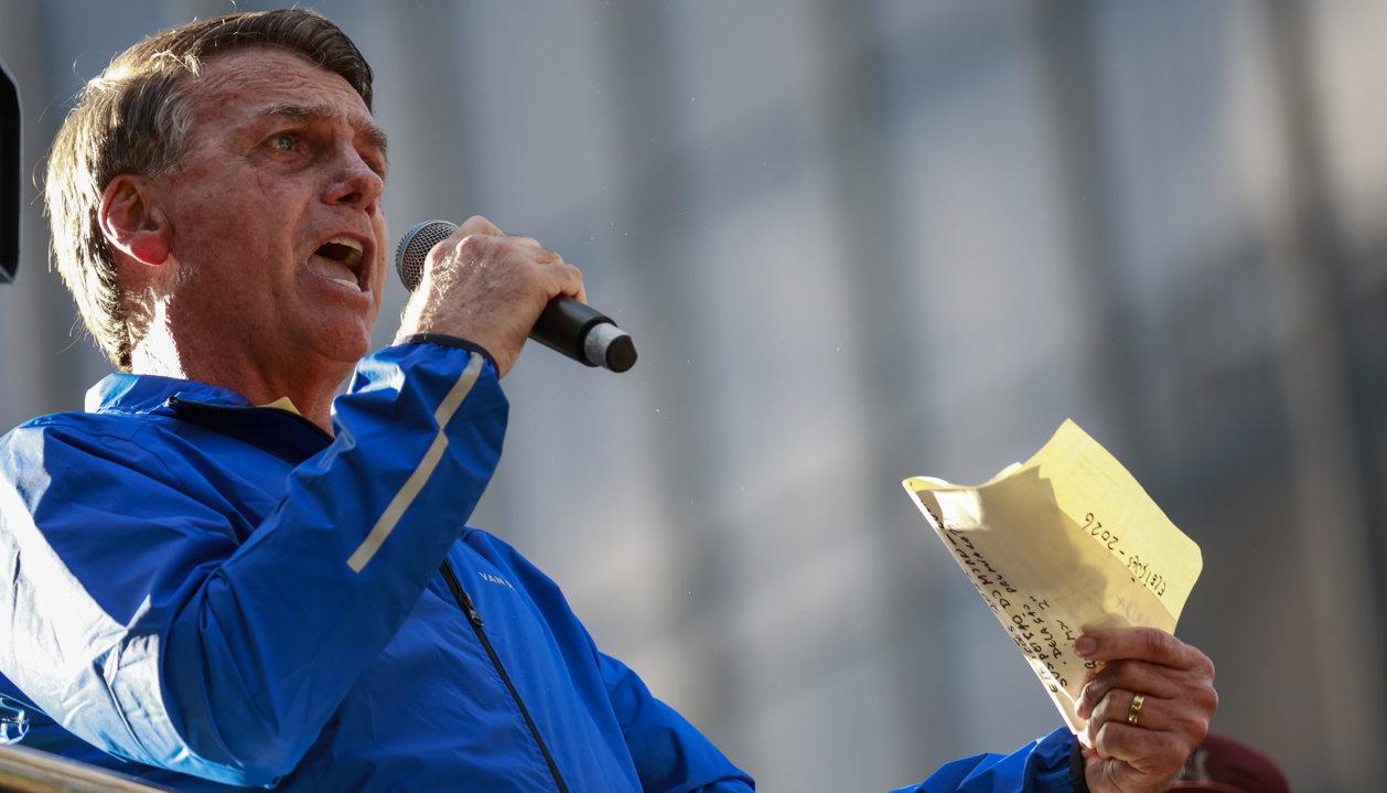 El expresidente brasileño Jair Bolsonaro.