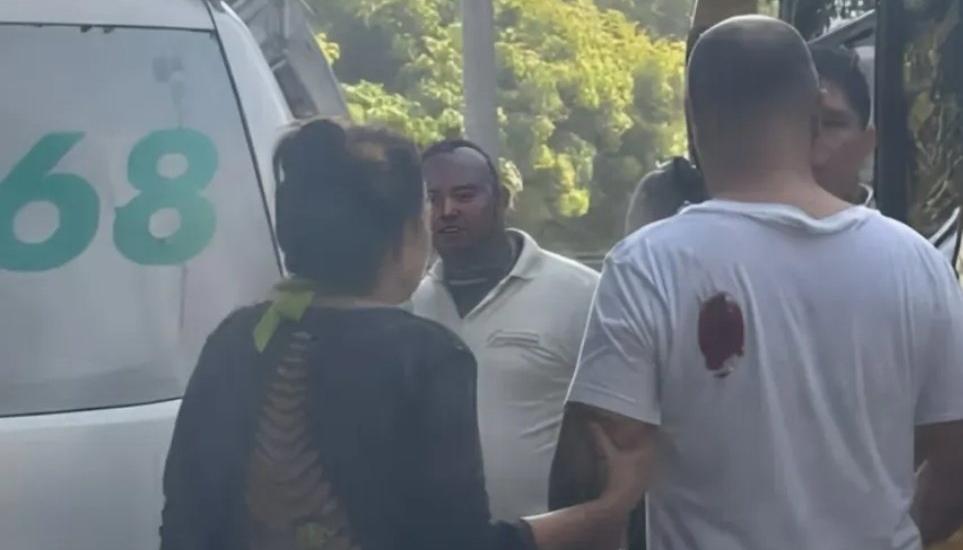 Hombre herido en el bulevar de Buenavista.