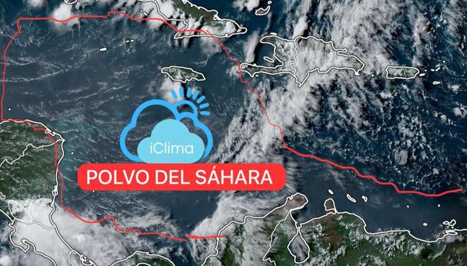 Polvo del Sahara aumentará las temperaturas en el Caribe. 