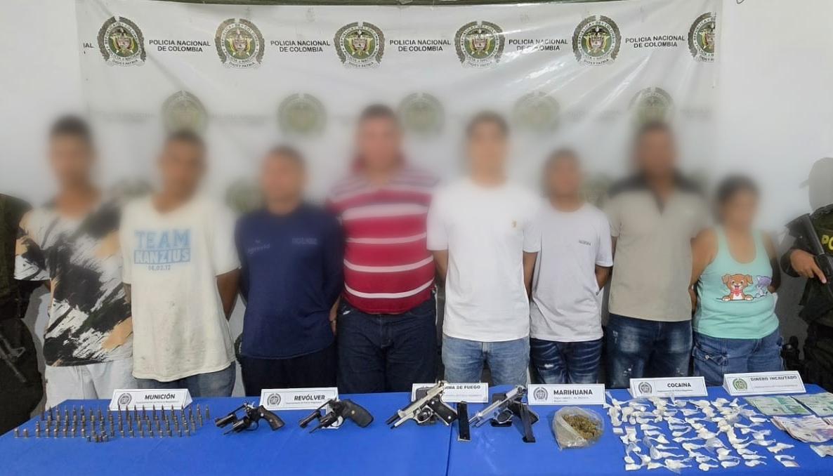 Capturados del 'Clan del Golfo' y 'Los Primos'. 