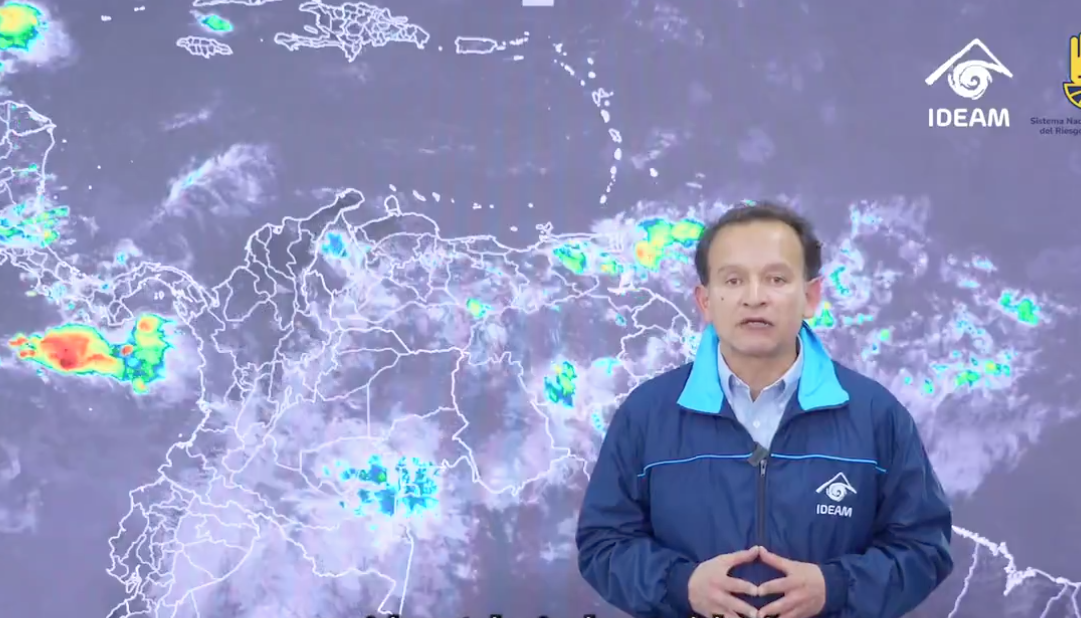Daniel Useche, Meteorólogo de la Oficina del Servicio de Pronóstico y Alertas del Ideam.