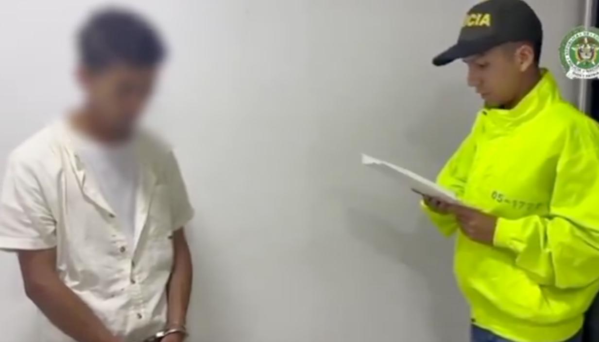 La captura se produjo en la ciudad de Cúcuta. 