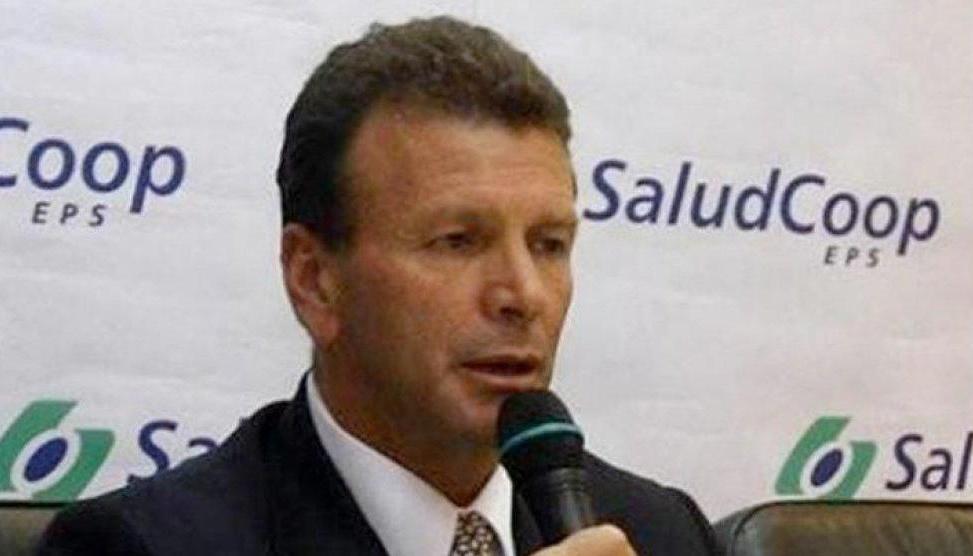 Expresidente de Saludcoop EPS, Carlos Gustavo Palacino Antía.