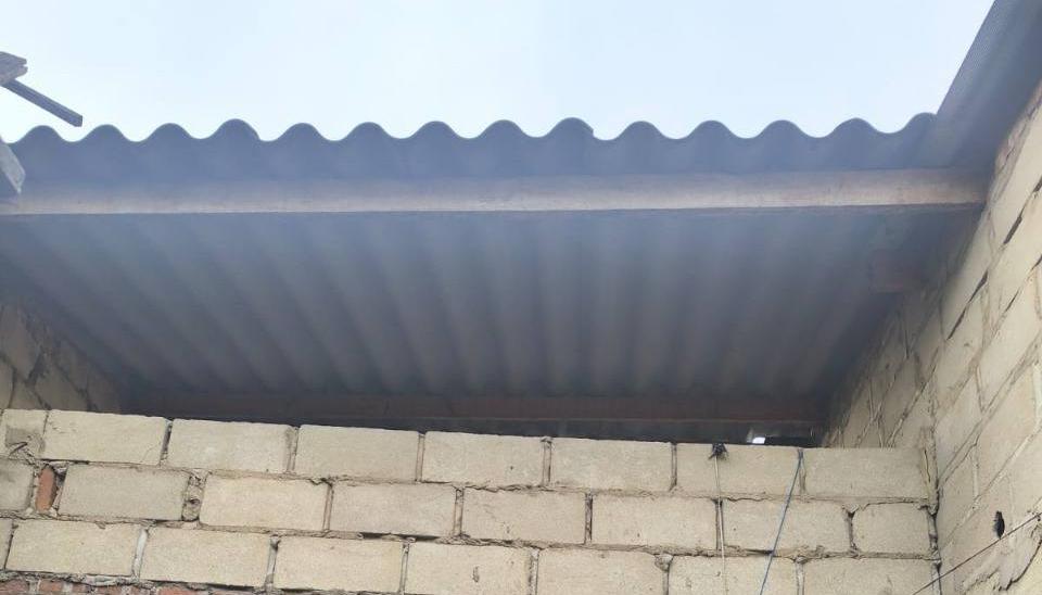 Casas destechadas en Malambo