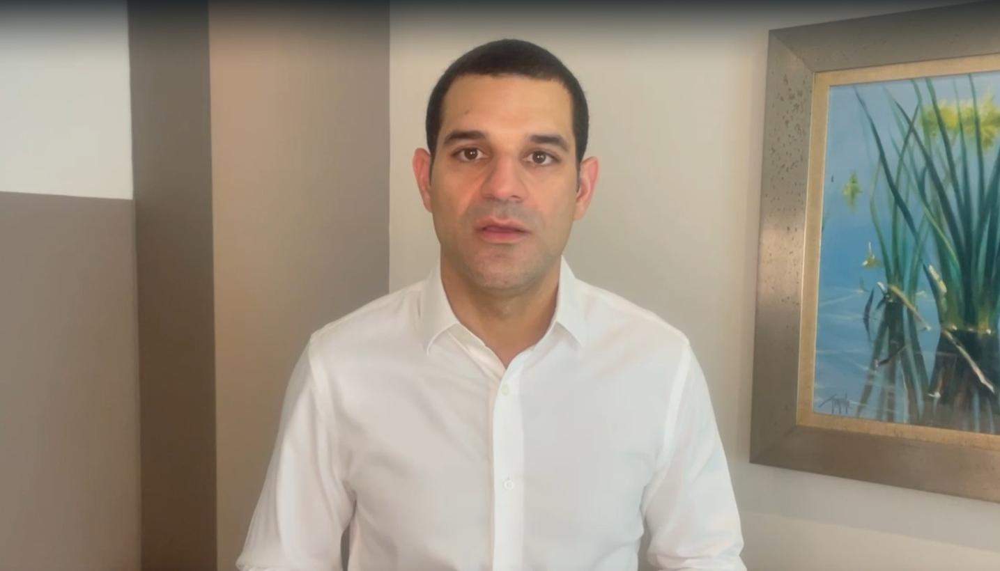 El presidente del Comité Intergremial del Atlántico, Efraín Cepeda Tarud.