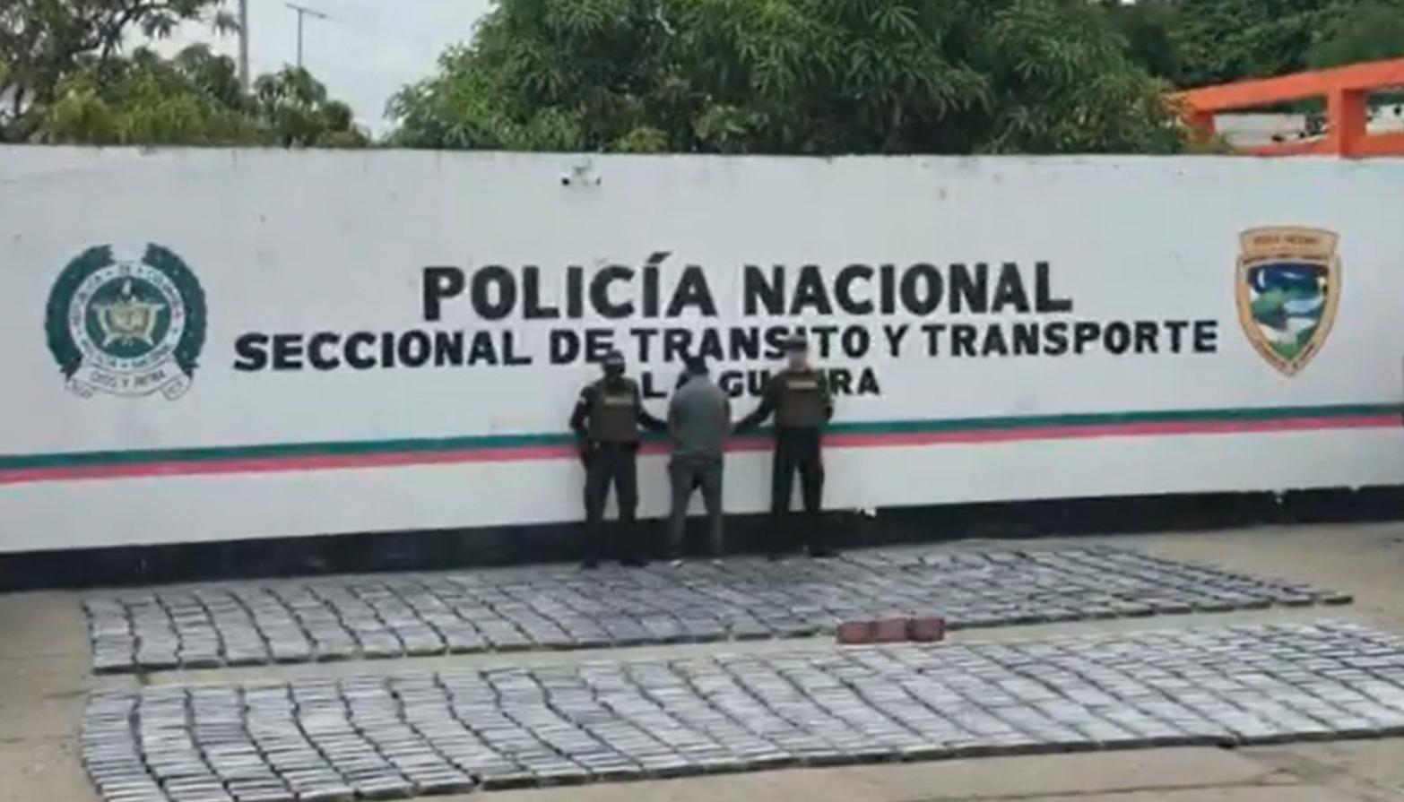 En el operativo fue capturada una persona. 